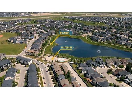 2223-60 Panatella Street Nw, Calgary, AB - Outdoor With Body Of Water With View