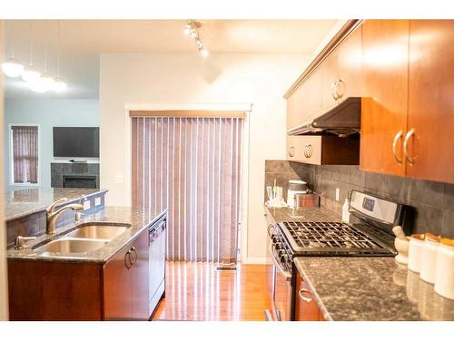 139 Skyview Shores Crescent Ne, Calgary, AB - Indoor Photo Showing Kitchen With Double Sink