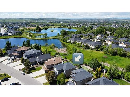 51 Billy Haynes Trail, Okotoks, AB - Outdoor With Body Of Water With View