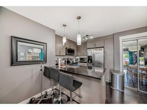 2111-240 Skyview Ranch Road Ne, Calgary, AB - Indoor Photo Showing Kitchen With Stainless Steel Kitchen With Upgraded Kitchen