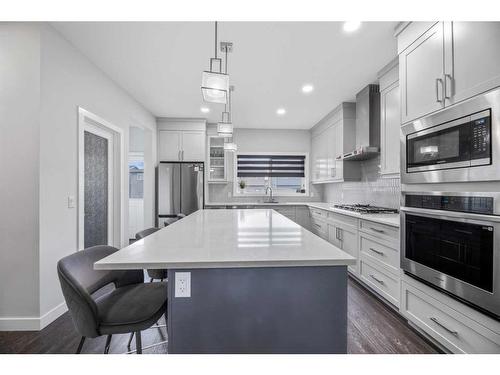 52 Cornerstone Link Ne, Calgary, AB - Indoor Photo Showing Kitchen With Upgraded Kitchen