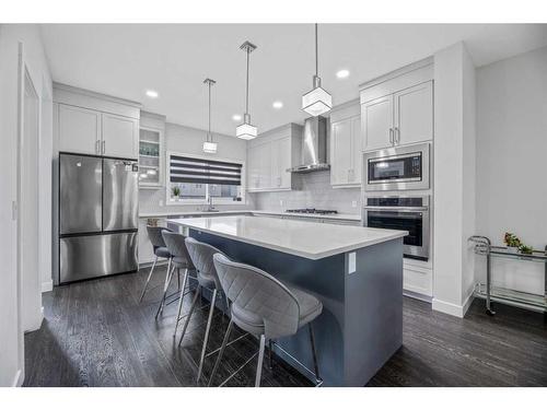 52 Cornerstone Link Ne, Calgary, AB - Indoor Photo Showing Kitchen With Upgraded Kitchen