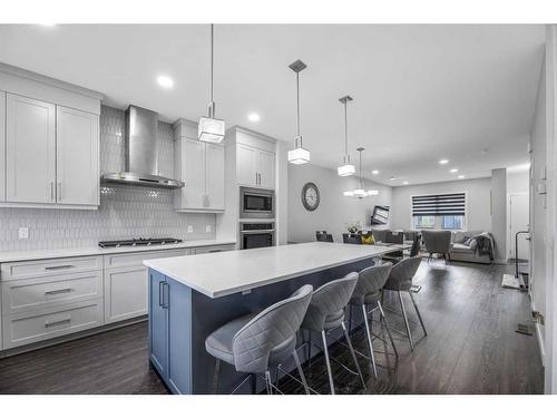 52 Cornerstone Link Ne, Calgary, AB - Indoor Photo Showing Kitchen With Upgraded Kitchen