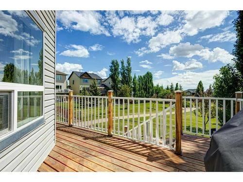 19 Crystal Shores Road, Okotoks, AB - Outdoor With Deck Patio Veranda