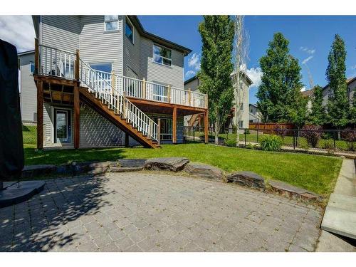 19 Crystal Shores Road, Okotoks, AB - Outdoor With Deck Patio Veranda