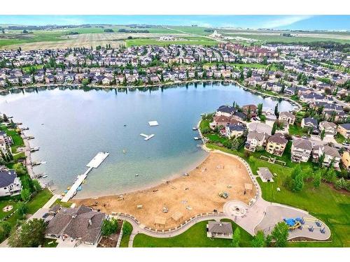 19 Crystal Shores Road, Okotoks, AB - Outdoor With Body Of Water With View
