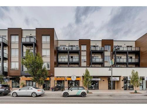 314-1899 45 Street Nw, Calgary, AB - Outdoor With Balcony With Facade