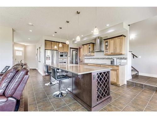 50 Sage Hill Way Nw, Calgary, AB - Indoor Photo Showing Kitchen With Upgraded Kitchen