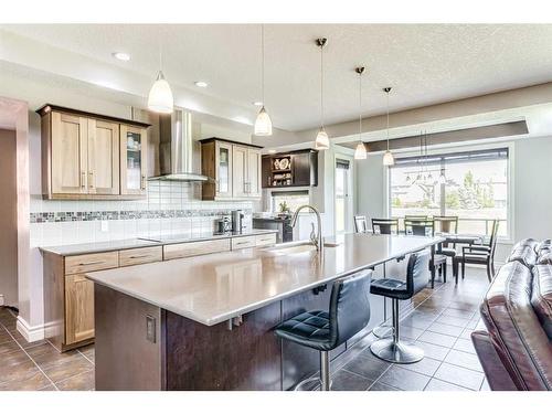 50 Sage Hill Way Nw, Calgary, AB - Indoor Photo Showing Kitchen With Upgraded Kitchen