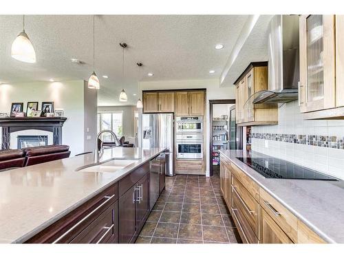 50 Sage Hill Way Nw, Calgary, AB - Indoor Photo Showing Kitchen With Double Sink With Upgraded Kitchen