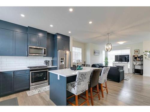 126 Sage Meadows Gardens Nw, Calgary, AB - Indoor Photo Showing Kitchen With Upgraded Kitchen