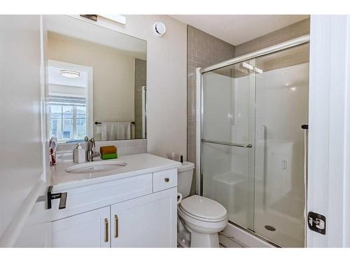 163 Belvedere Green Se, Calgary, AB - Indoor Photo Showing Bathroom