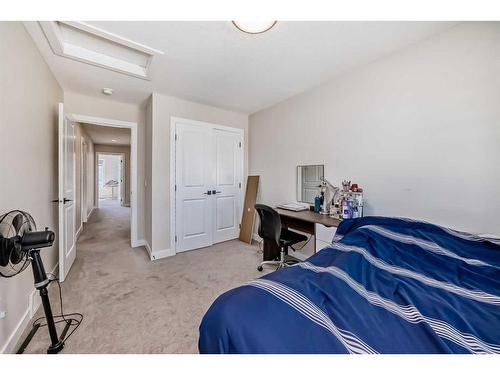 163 Belvedere Green Se, Calgary, AB - Indoor Photo Showing Bedroom