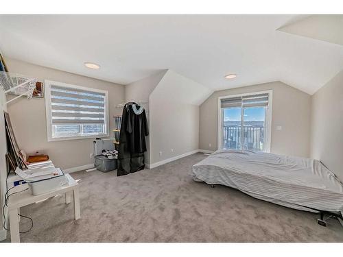 163 Belvedere Green Se, Calgary, AB - Indoor Photo Showing Bedroom