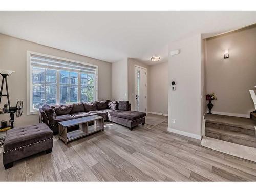 163 Belvedere Green Se, Calgary, AB - Indoor Photo Showing Living Room