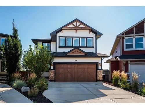 36 Auburn Springs Cove Se, Calgary, AB - Outdoor With Facade