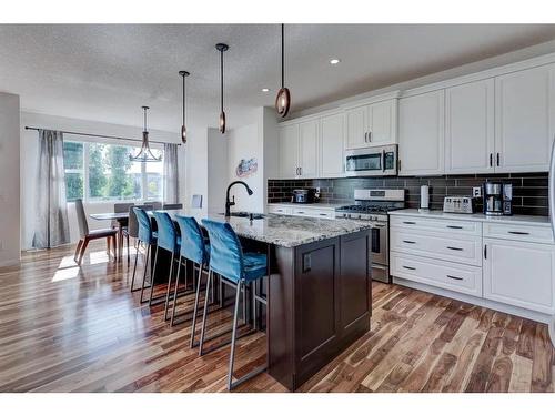 36 Auburn Springs Cove Se, Calgary, AB - Indoor Photo Showing Kitchen With Upgraded Kitchen