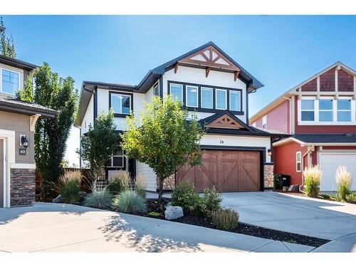 36 Auburn Springs Cove Se, Calgary, AB - Outdoor With Facade