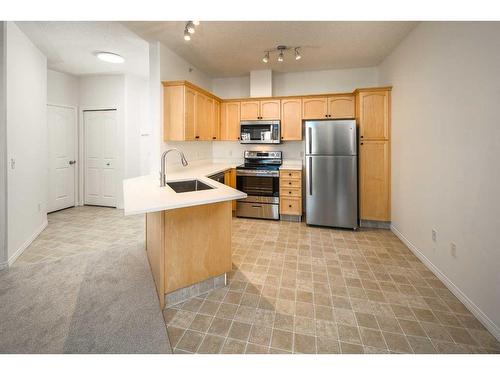 428-345 Rocky Vista Park Nw, Calgary, AB - Indoor Photo Showing Kitchen