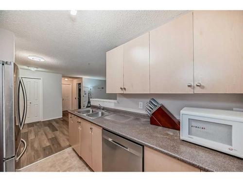 3204-16320 24 Street Sw, Calgary, AB - Indoor Photo Showing Kitchen With Double Sink
