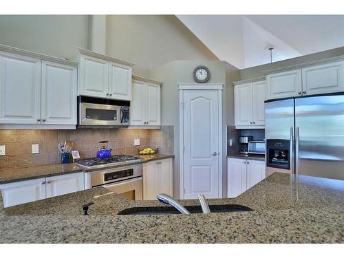 421 Rocky Vista Gardens Nw, Calgary, AB - Indoor Photo Showing Kitchen With Stainless Steel Kitchen With Upgraded Kitchen