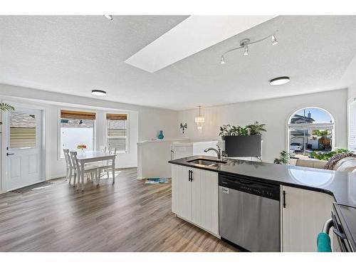 80 Douglas Ridge Circle Se, Calgary, AB - Indoor Photo Showing Kitchen With Double Sink