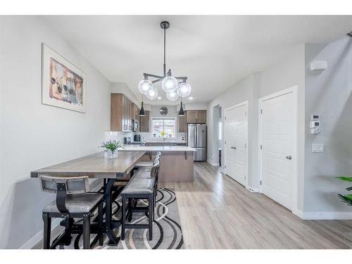 147 Corner Meadows Grove, Calgary, AB - Indoor Photo Showing Dining Room