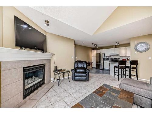 411-20 Sierra Morena Mews Sw, Calgary, AB - Indoor With Fireplace