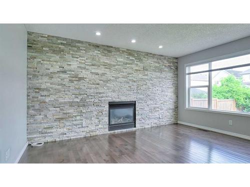 226 Copperfield Boulevard Se, Calgary, AB - Indoor With Fireplace