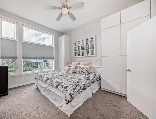 1046 Regal Crescent Ne, Calgary, AB - Indoor Photo Showing Bedroom