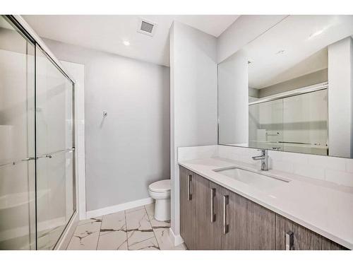 2107-681 Savanna Boulevard Ne, Calgary, AB - Indoor Photo Showing Bathroom