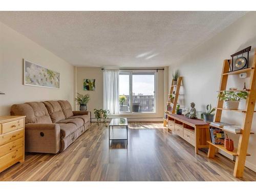 407-515 57 Avenue Sw, Calgary, AB - Indoor Photo Showing Living Room