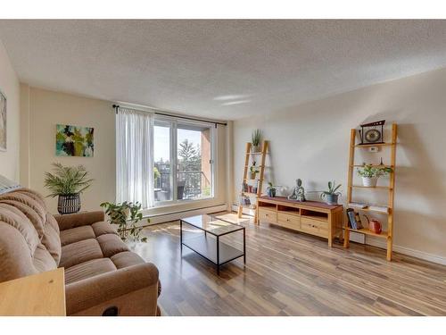 407-515 57 Avenue Sw, Calgary, AB - Indoor Photo Showing Living Room