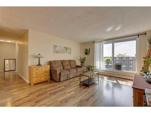 407-515 57 Avenue Sw, Calgary, AB - Indoor Photo Showing Living Room