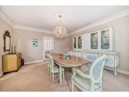 1122 Talon Avenue Sw, Calgary, AB - Indoor Photo Showing Dining Room