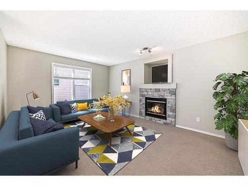 329 Eversyde Circle Sw, Calgary, AB - Indoor Photo Showing Kitchen With Double Sink