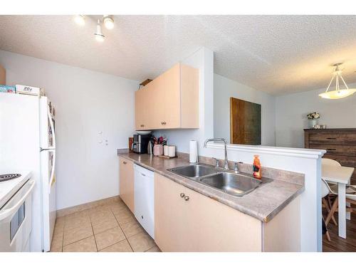 4202-1620 70 Street, Calgary, AB - Indoor Photo Showing Kitchen With Double Sink