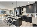311 Mallard Crossing Se, Calgary, AB  - Indoor Photo Showing Kitchen With Upgraded Kitchen 