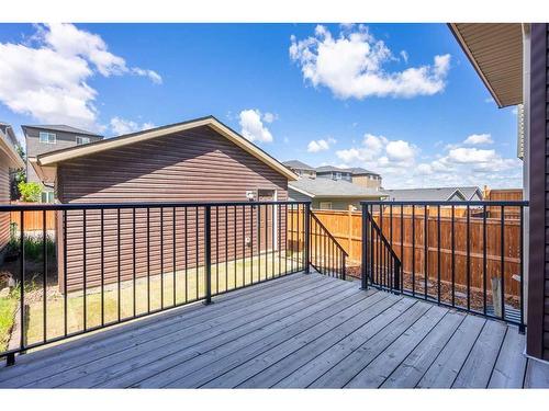580 Evanston Link Nw, Calgary, AB - Outdoor With Deck Patio Veranda With Exterior