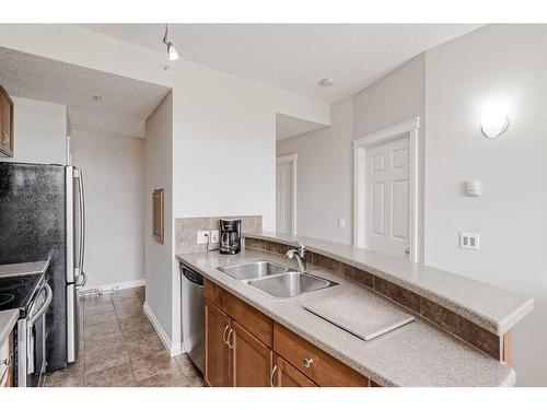 420-990 Centre Avenue Ne, Calgary, AB - Indoor Photo Showing Kitchen With Double Sink