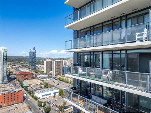 2502-1010 6 Street Sw, Calgary, AB - Outdoor With Balcony