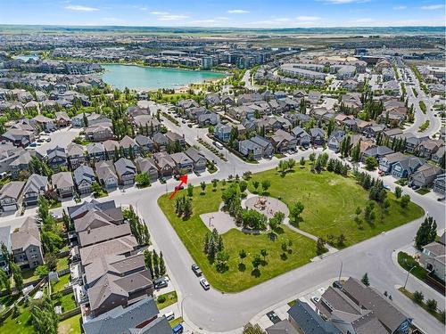161 Mahogany Square Se, Calgary, AB - Outdoor With Body Of Water With View