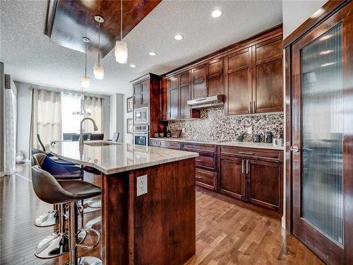 20 Sage Meadows Circle Nw, Calgary, AB - Indoor Photo Showing Kitchen With Upgraded Kitchen