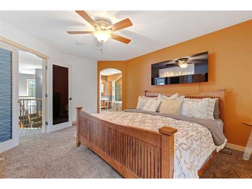 393 Banister Drive, Okotoks, AB - Indoor Photo Showing Bedroom