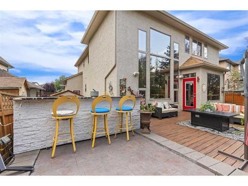 393 Banister Drive, Okotoks, AB - Outdoor With Deck Patio Veranda With Exterior