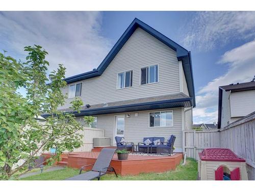 347 Elgin View Se, Calgary, AB - Outdoor With Deck Patio Veranda With Exterior