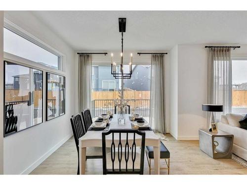 328 Legacy Circle Se, Calgary, AB - Indoor Photo Showing Dining Room