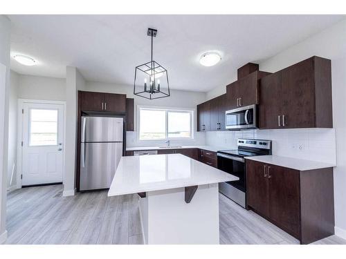 183 Legacy Glen Court Se, Calgary, AB - Indoor Photo Showing Kitchen With Stainless Steel Kitchen With Upgraded Kitchen