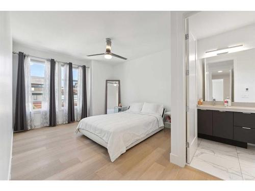 5507 Buckboard Road Nw, Calgary, AB - Indoor Photo Showing Bedroom