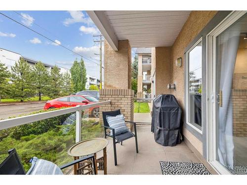 103-15212 Bannister Road Se, Calgary, AB - Outdoor With Deck Patio Veranda With Exterior